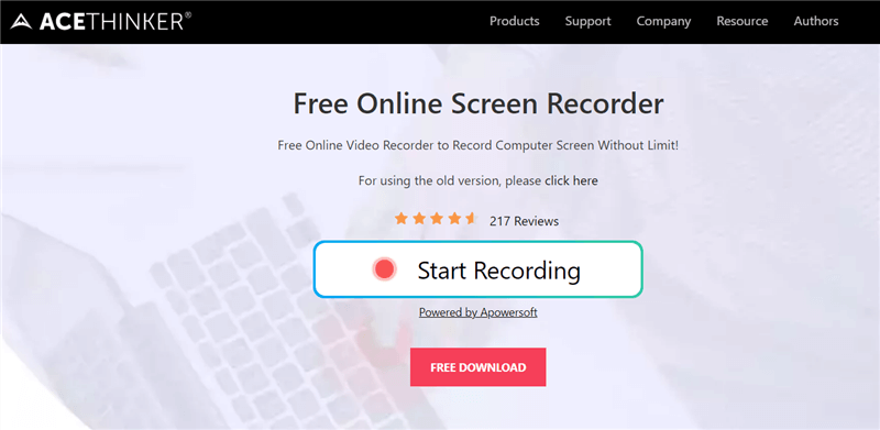 HD Screen Recorder - AceThinker