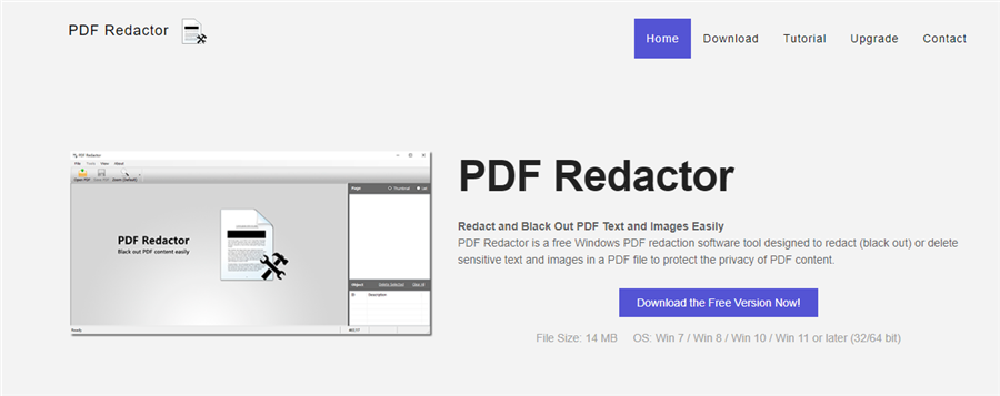 Using PDF Redactor