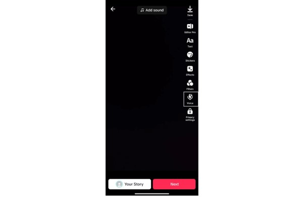 how to add voice reading text on tiktok