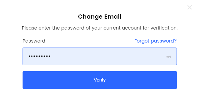 Click Verify Option
