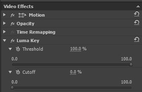 Luma Key Effect