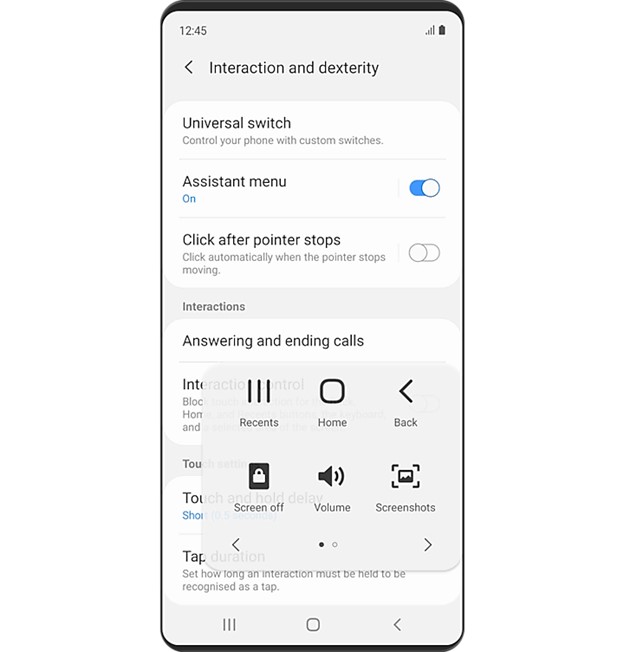 How to Take a Screenshot on Samsung Galaxy A13 without Power Button in
