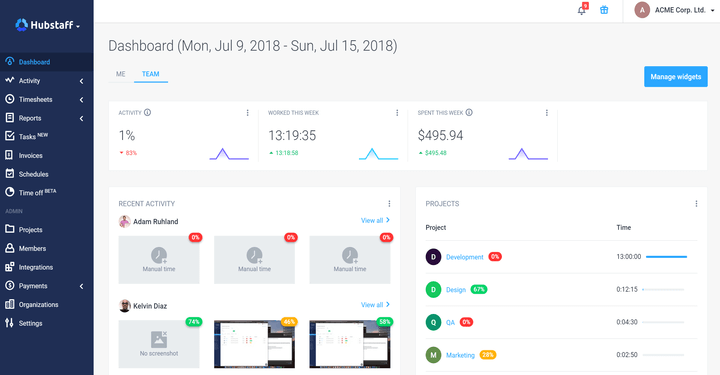 Best Time Management Tool - Hubstaff