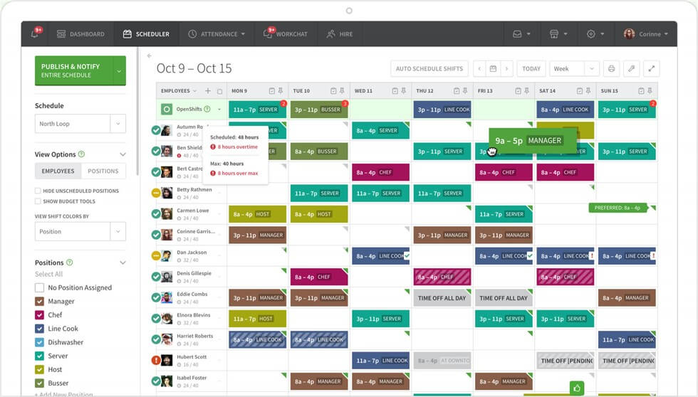 Hybrid Work Schedule - When I Work