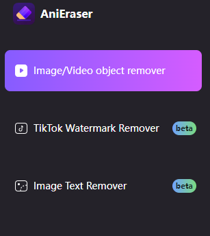 Choose the Image/Video Object Remover Option