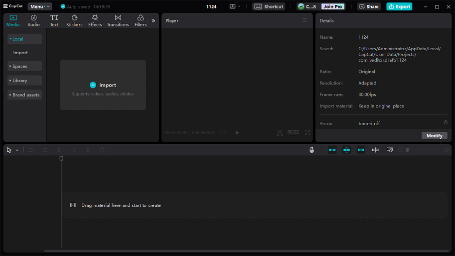Import the Video Clips