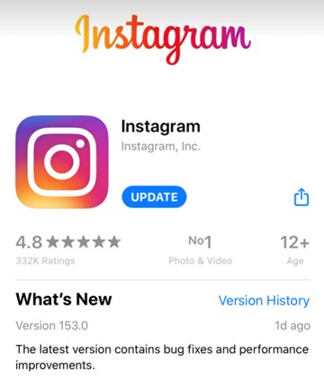 Install Instagram Updates