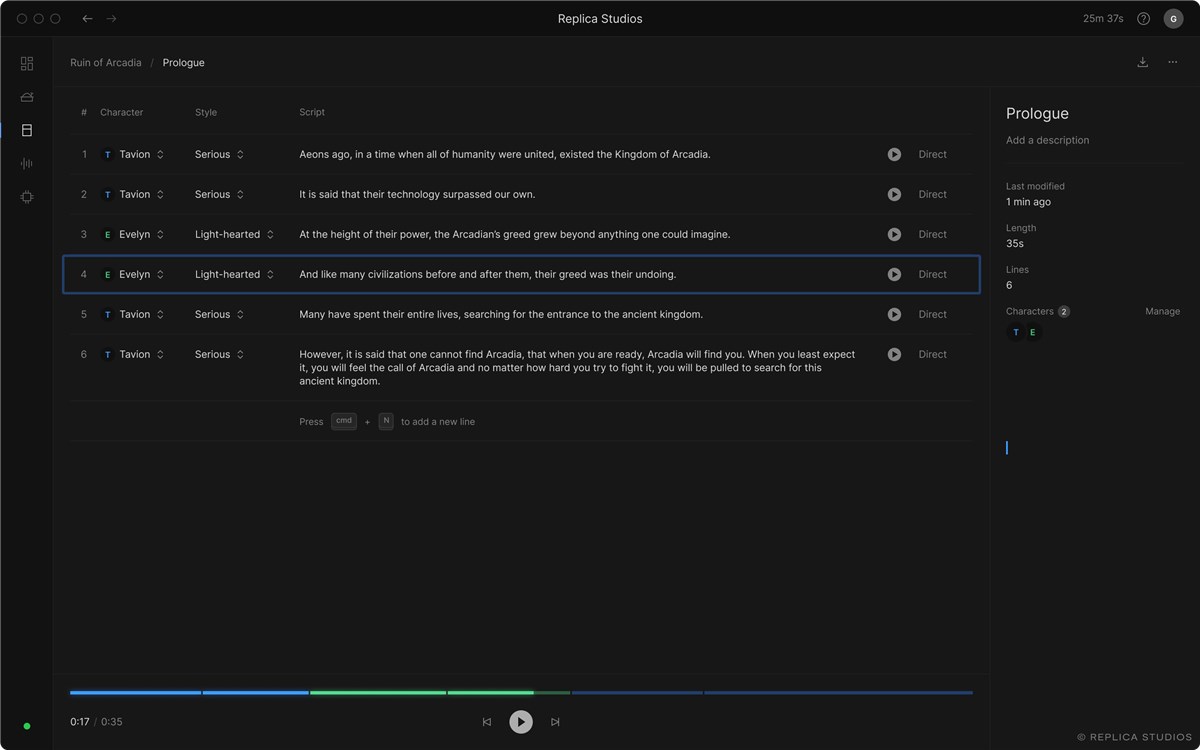 Joshua Graham AI Voice Generator - Replica Studios