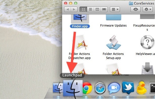 Launch the Finder App