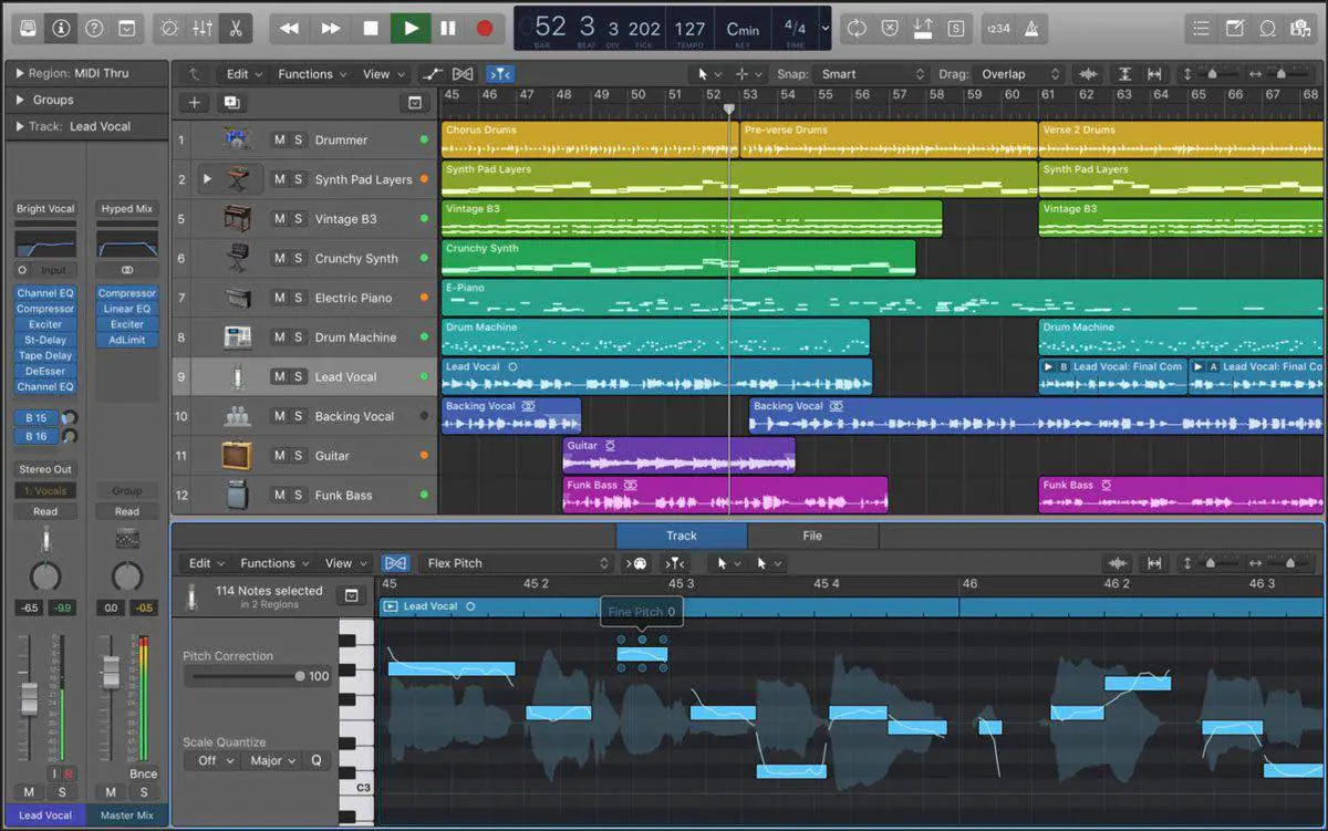 Best Podcast Recording Software - Logic Pro