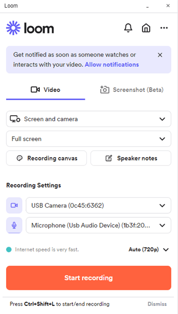 Screen Recorders for Training - Loom