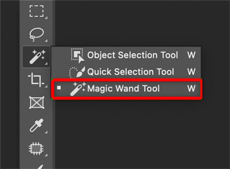 Select the Magic Wand Tool