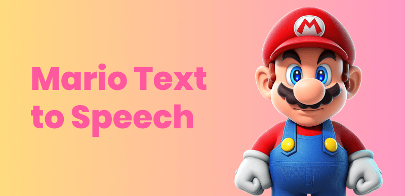 Mario Text to Speech