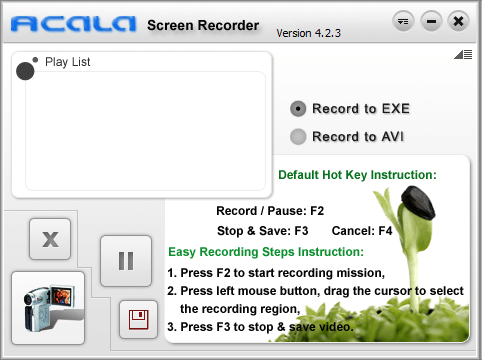 Meeting Recording Software - Acala Screen Recorder