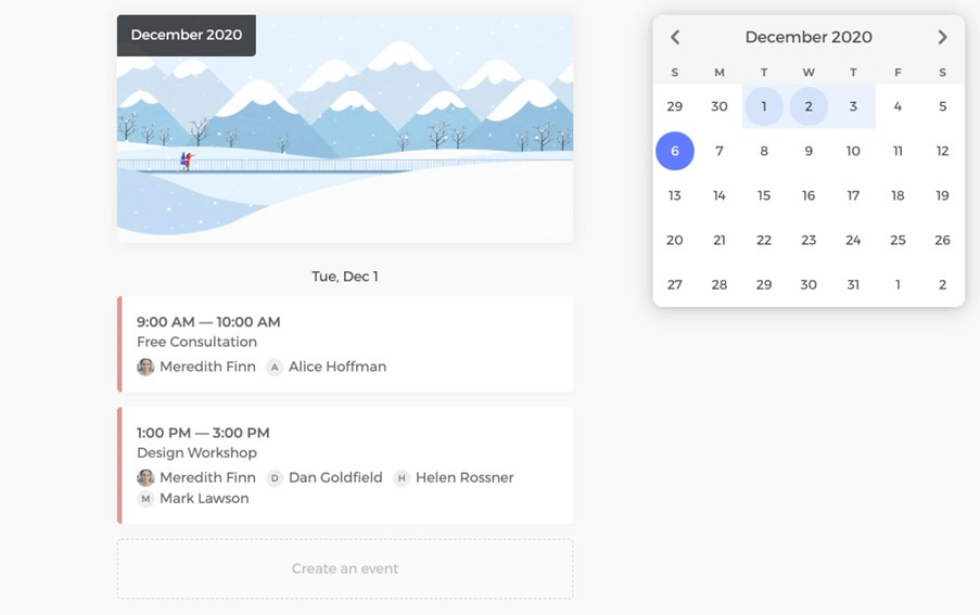 Meeting Scheduler App - CozyCal