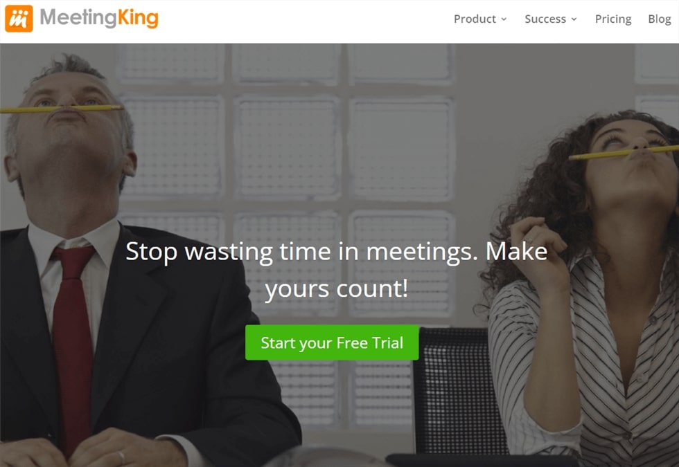 Meetingking interface