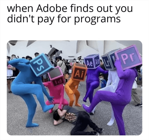 Meme Marketing Example - Adobe