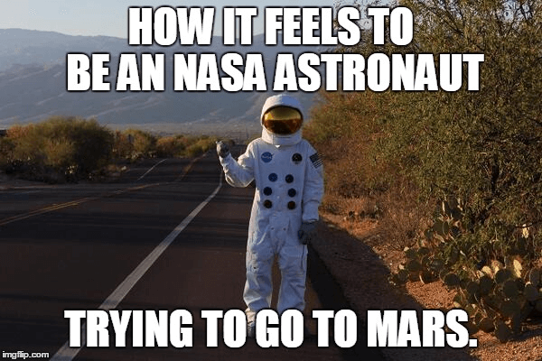 Meme Marketing Example - NASA