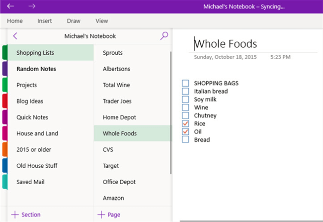 Apps for Organizing Research Notes - OneNote 
