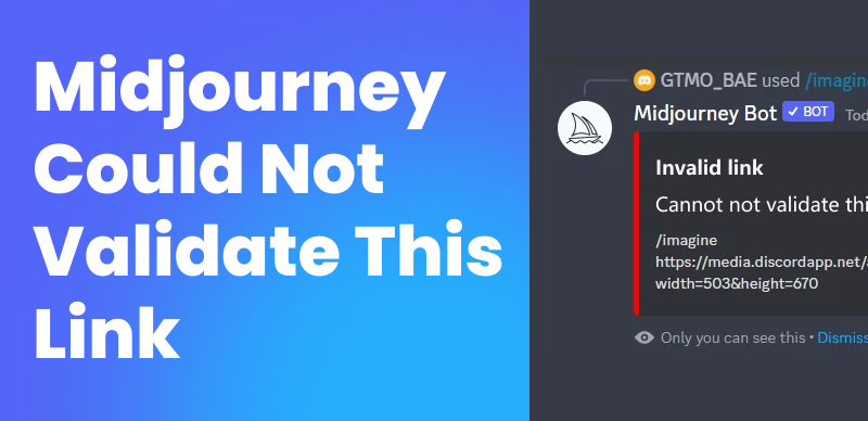 What to Do When Midjourney Couldn't Validate This Link