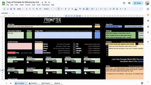 Midjourney Prompt Generator-Prompter Guide
