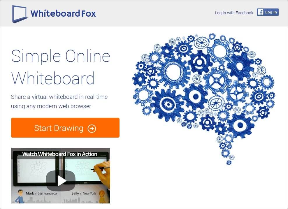 Whiteboard Fox Interface