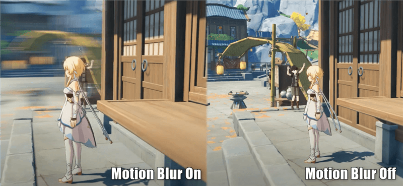 Motion Blur Genshin Impact