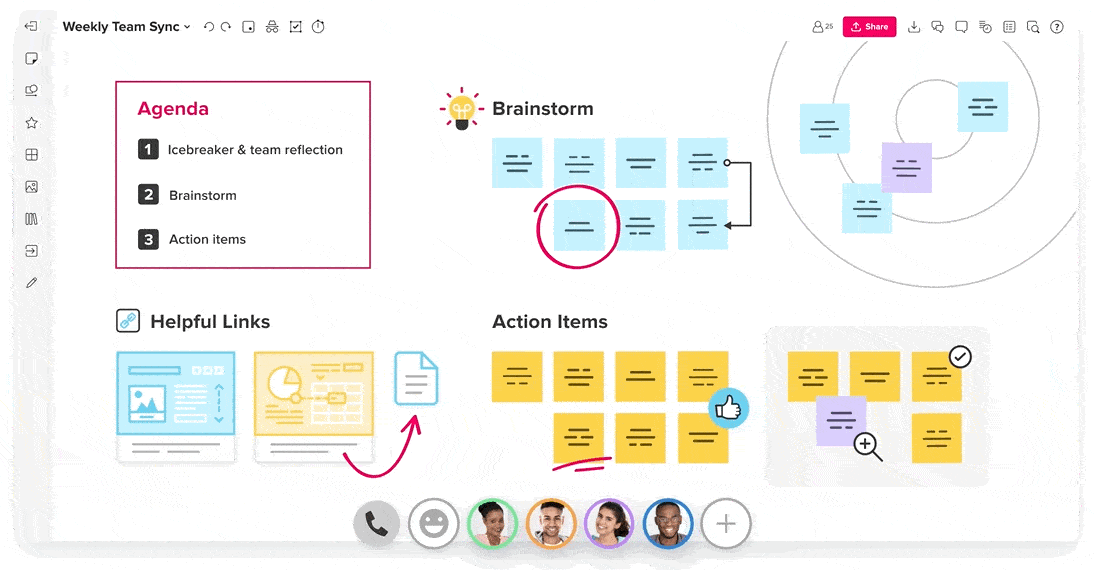 Mural Whiteboard Interface