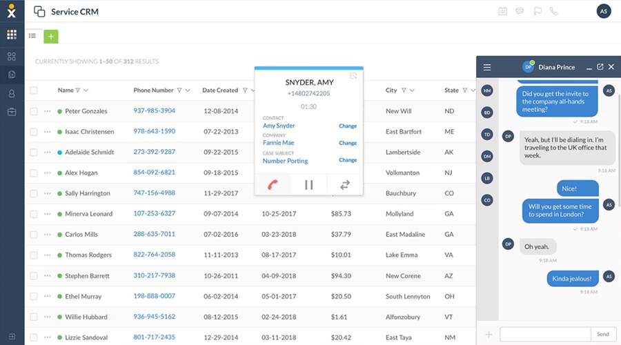 Nextiva Interface