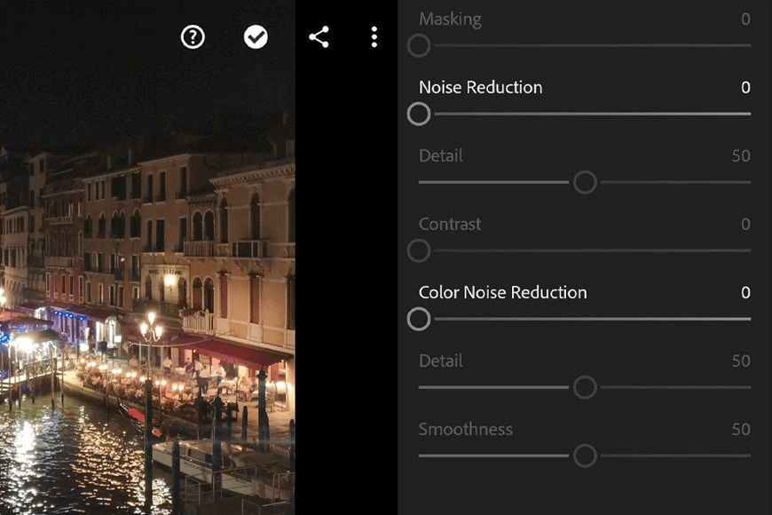 Noise Reduction Software - Adobe Lightroom
