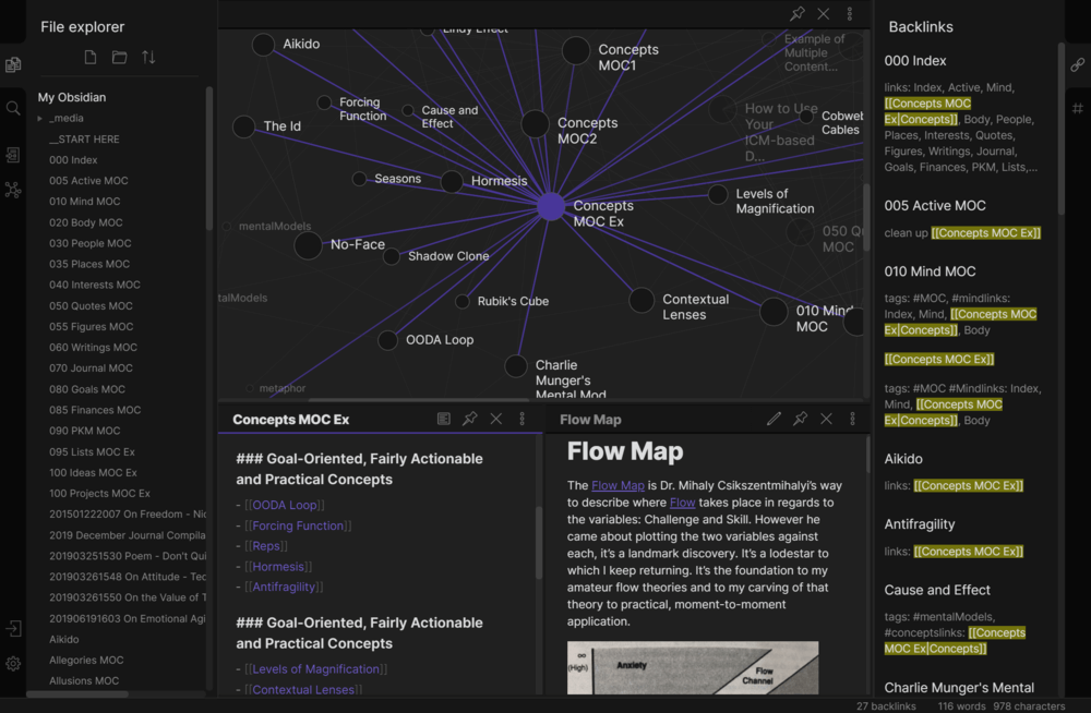 Obsdian Interface