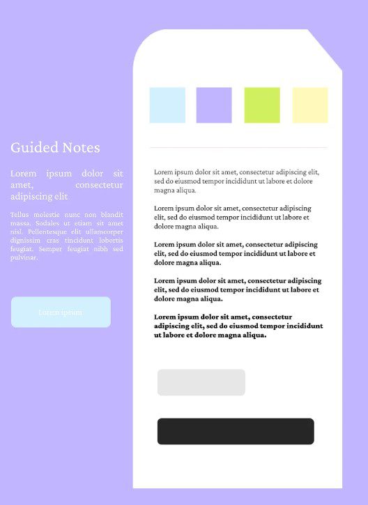 Note Taking Template for Google Docs - Guided Notes Template