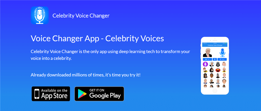 Celebrity Voice Changer