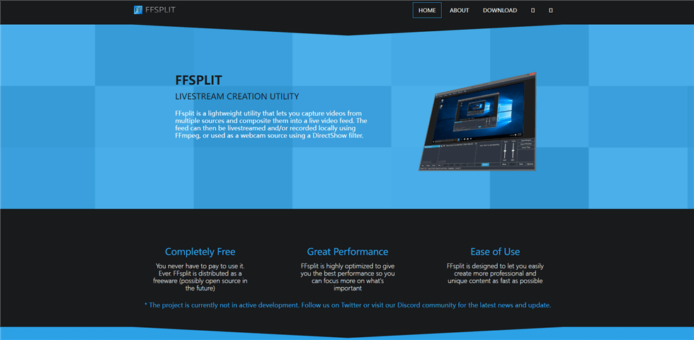 FFsplit Interface