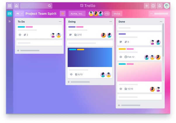 Online Enterprise Collaboration Tool - Trello