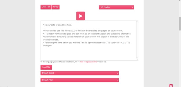 Online Microsoft Sam TTS Generator - Text to Voice Robot