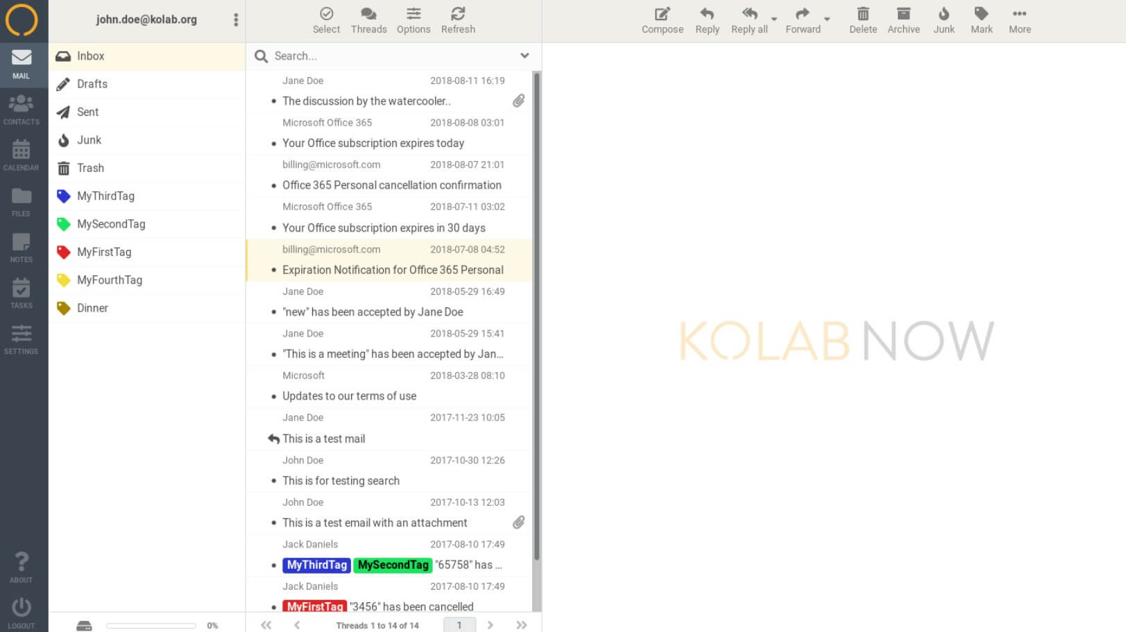 Kolab Interface