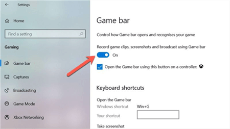 Open Xbox Game Bar on Computer