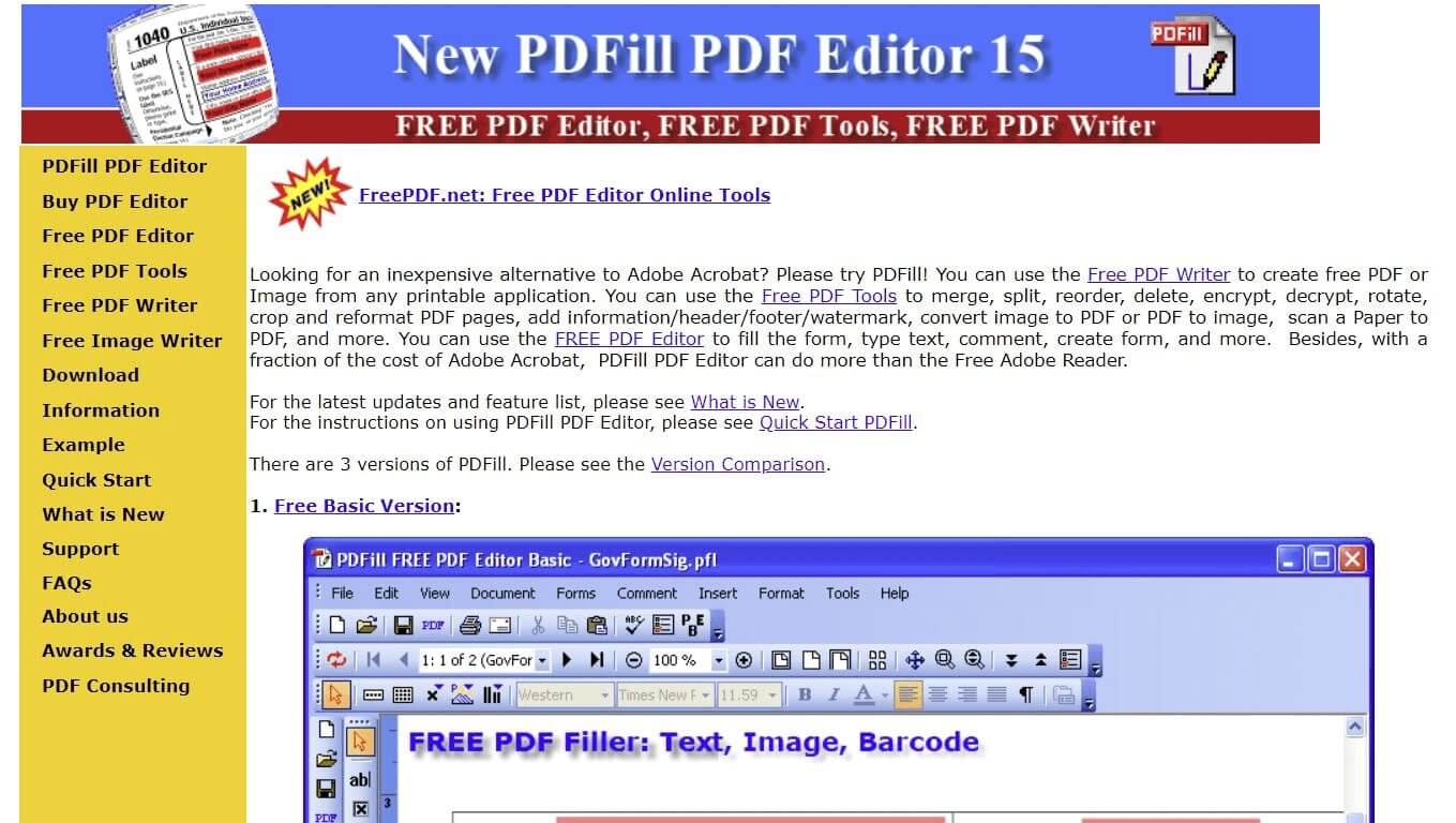 PDFill Overview
