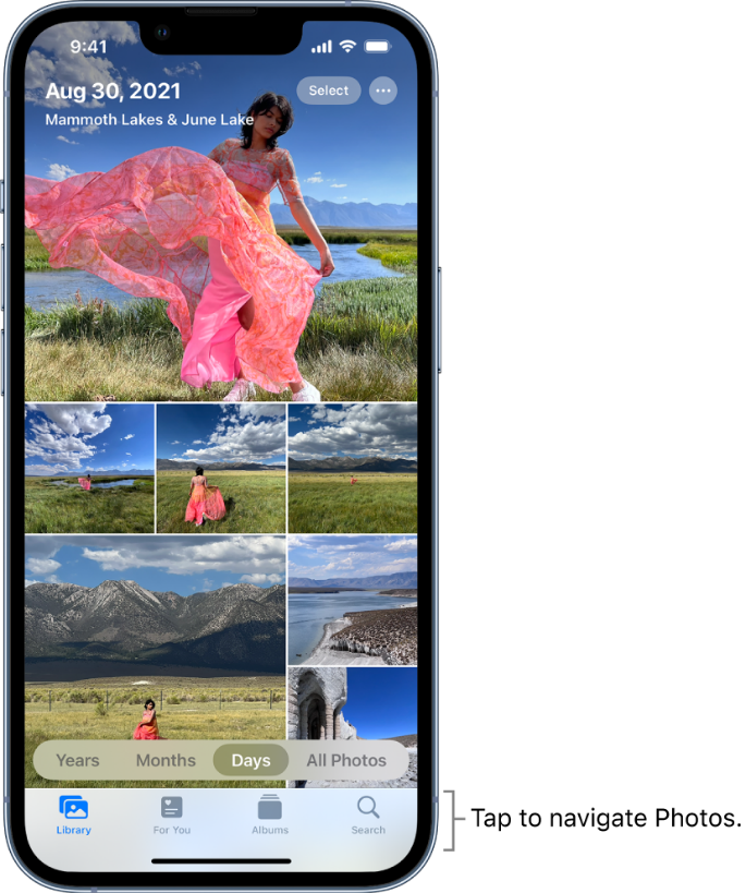 The Interface of Photos