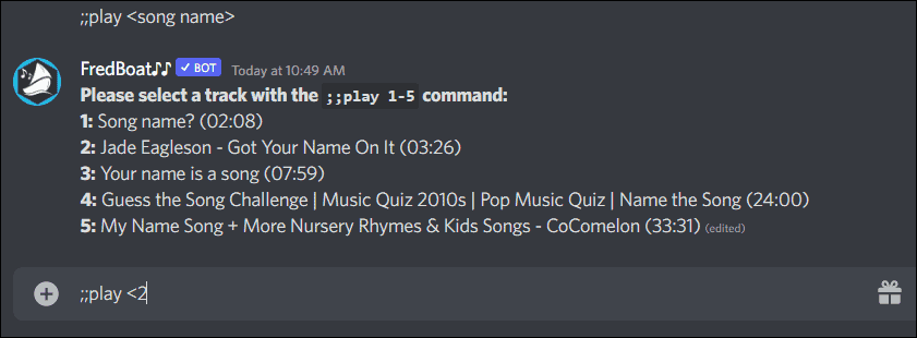 Play Music with a Discord Bot