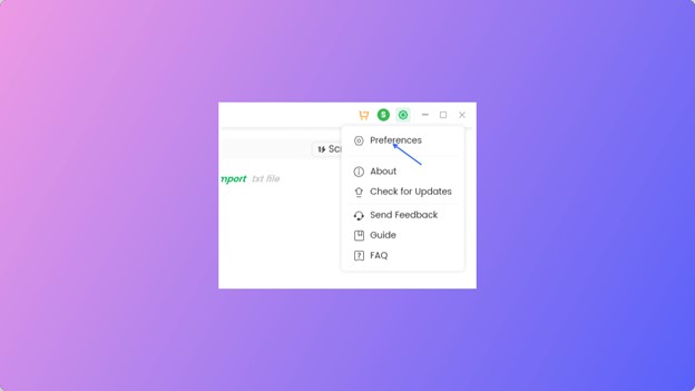 Preferences in TalkEz