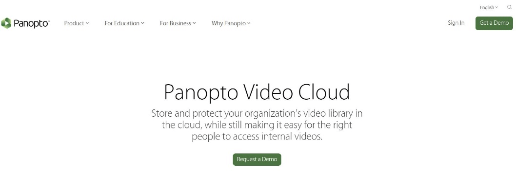 Private Video Hosting Platform - Panopto