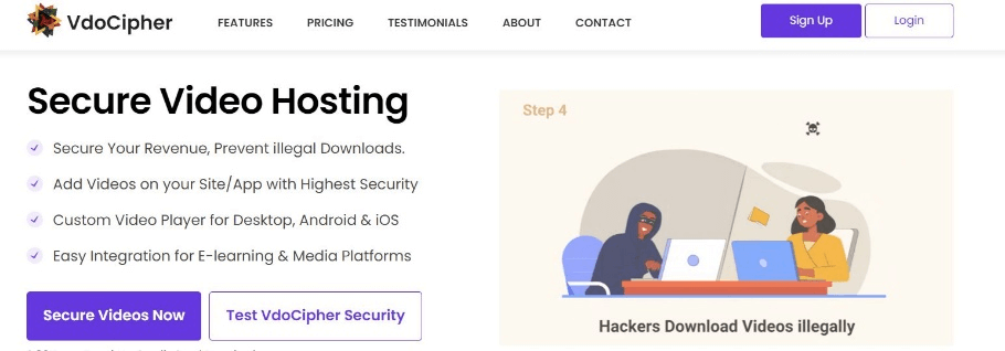 Private Video Hosting Platform - Vdocipher