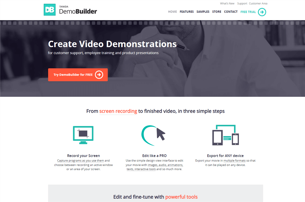 DemoBuilder Interface