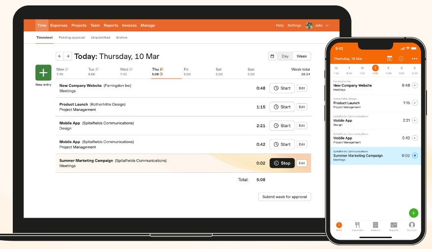 Harvest Interface