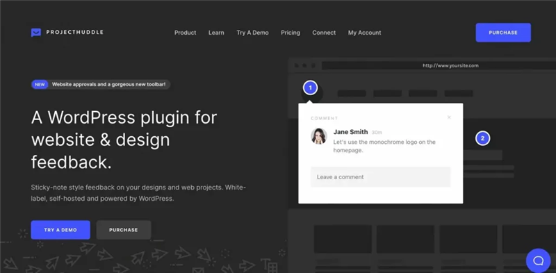 Project Huddle Interface