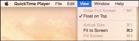 Click Float on Top