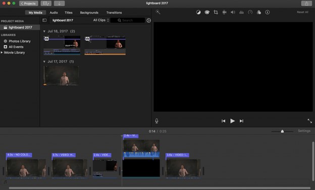 Reaction Video Software - iMovie