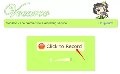 Vocaroo Screen Recorder